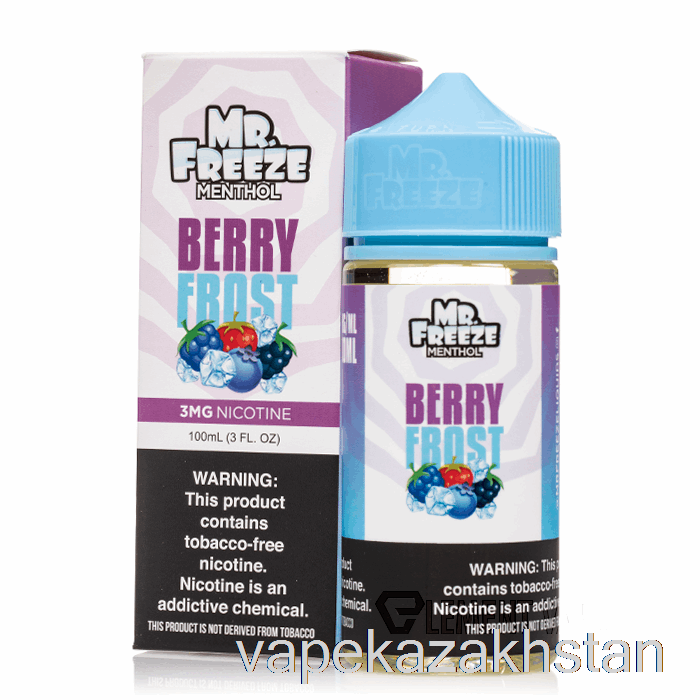 Vape Disposable Berry Frost - Mr Freeze - 100mL 3mg